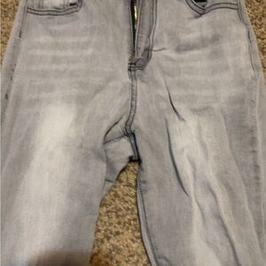 SHEIN Men's Light Gray Skinny Jeans